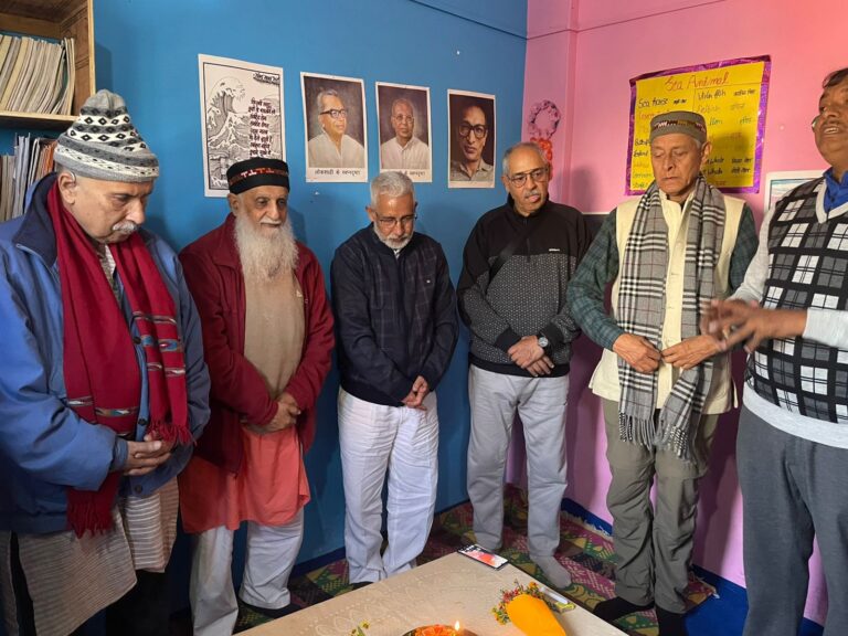 समता संवाद केन्द्र सार्थक पहल  : विपिन जोशी