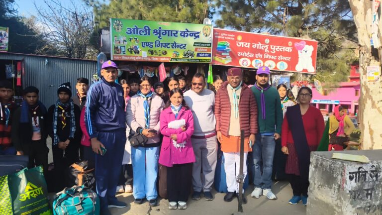 स्काउट गाइड 19 वीं नेशनल जंबूरी लखनऊ में