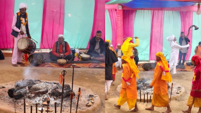 पहाड़ियों में गूंजती हुड़के की थाप