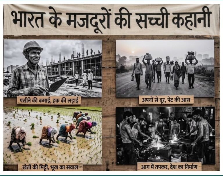 मजदूर दिवस: संघर्ष, संकल्प और सवाल