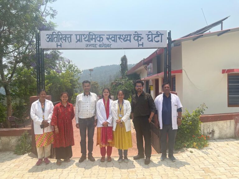 प्राथमिक स्वास्थ्य केंद्र घेटी कायाकल्प की ओर अग्रसर